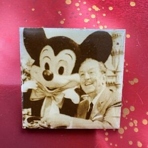 DLR Cast Member "Earned Your Wings" Walt & Mickey Pin #58516 Vintage